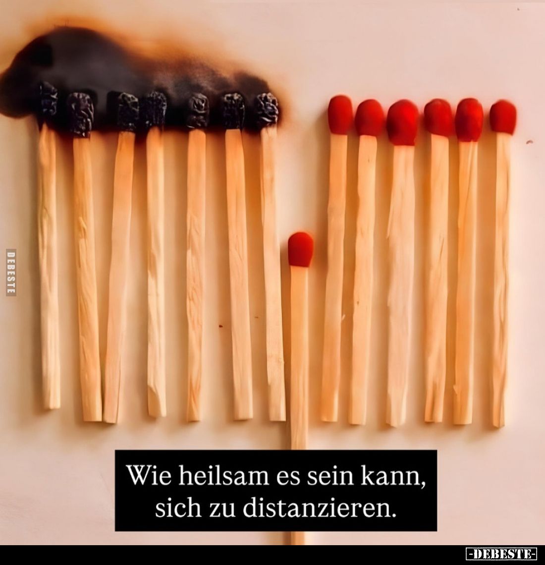Wie heilsam es sein kann, sich zu distanzieren.