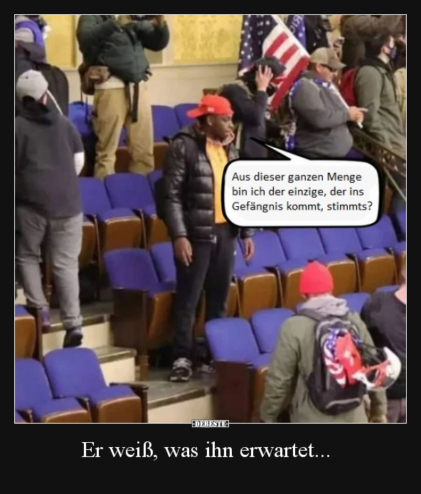 Er weiß, was ihn erwartet...