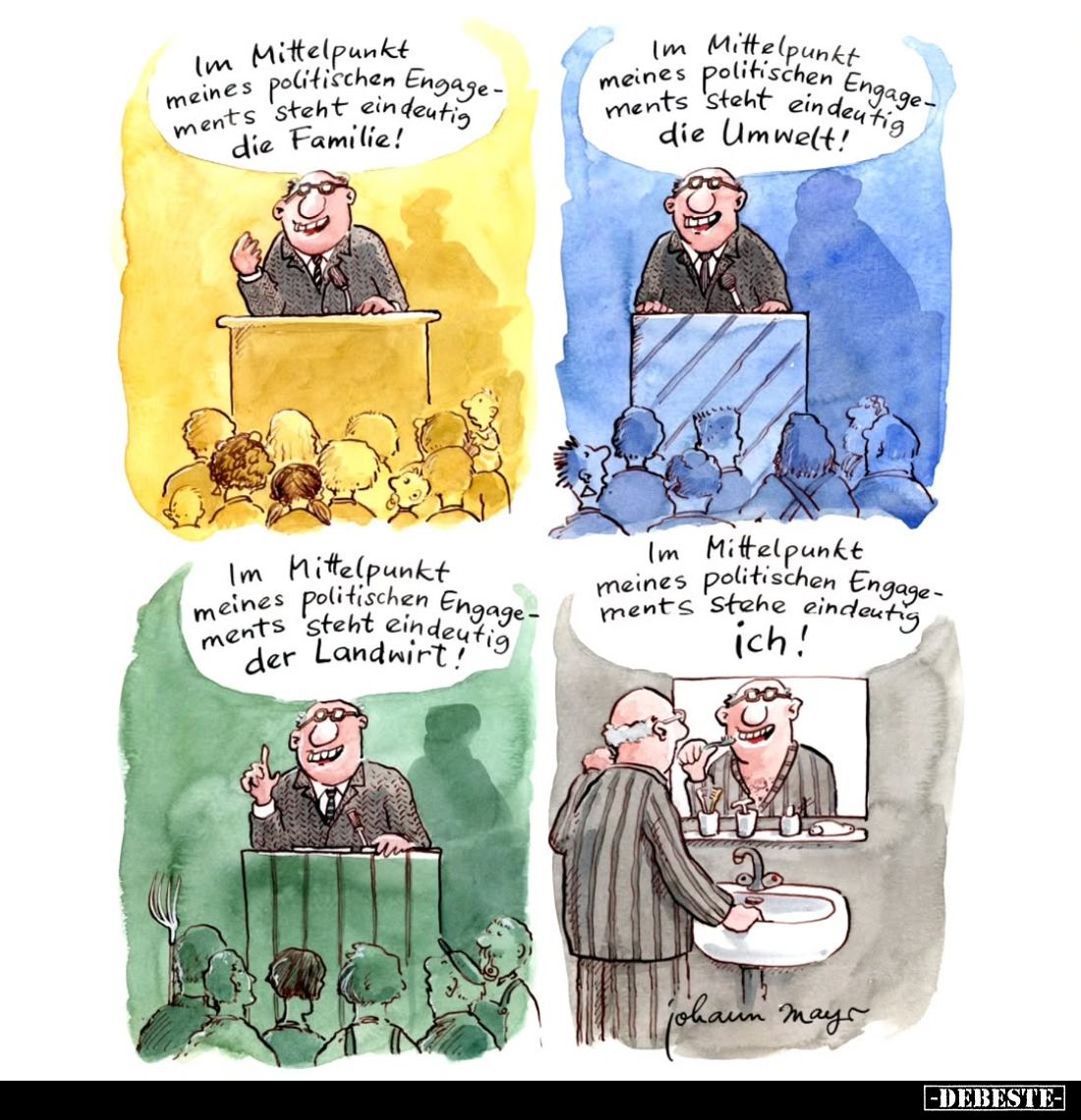 Im Mittelpunkt meines politischen Engagements steht eindeutig die Familie!
Im Mittelpunkt meines politischen Engagements ste...