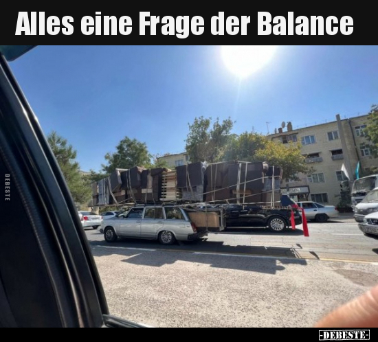 Alles eine Frage der Balance..
