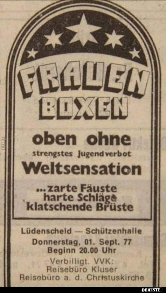 Frauen Boxen.. - Lustige Bilder | DEBESTE.de