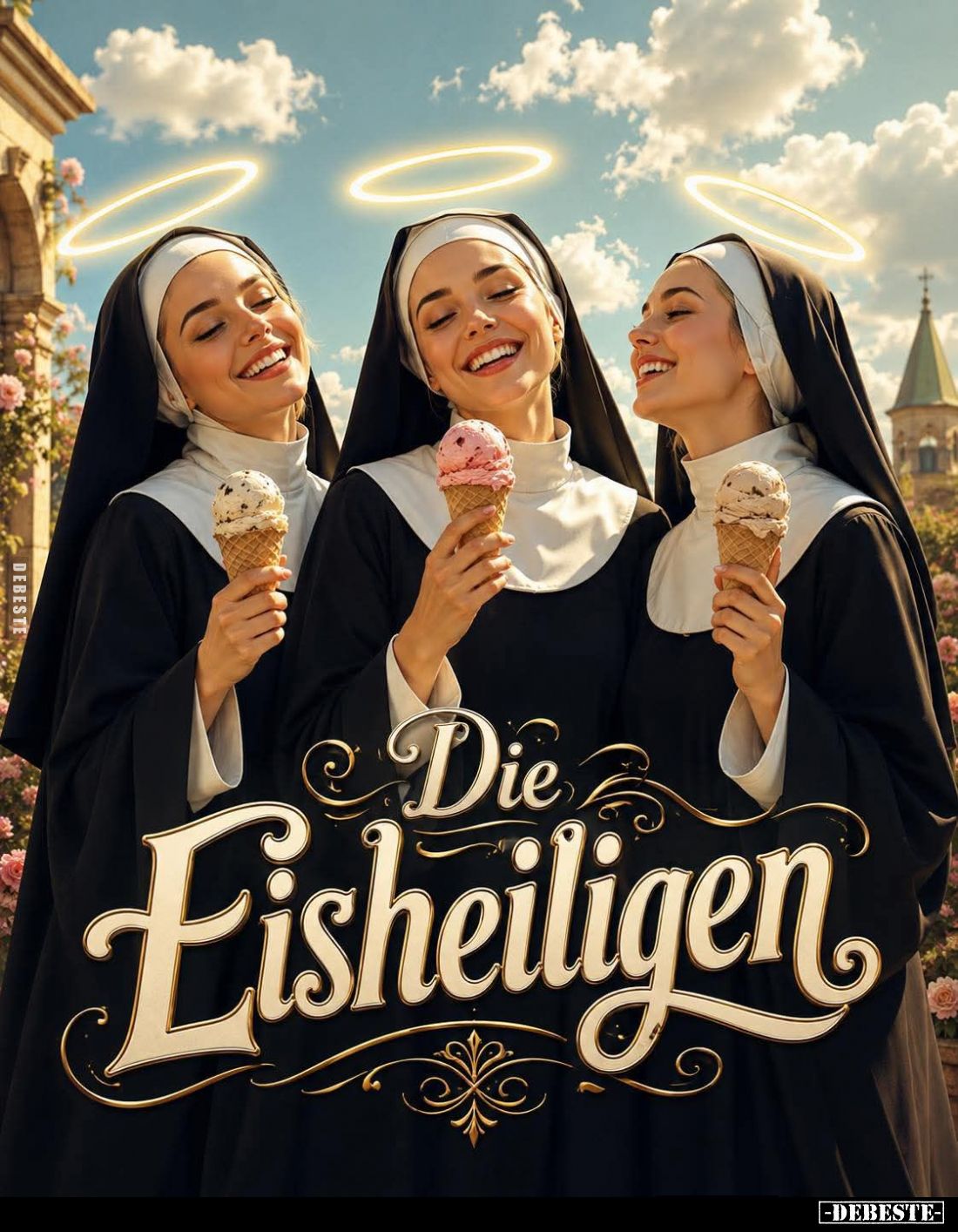 Die Fisheiligen.