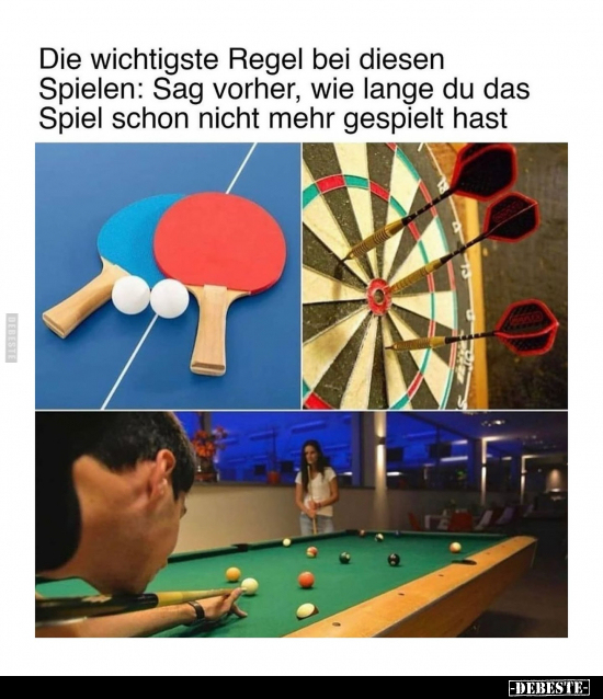 Die wichtigste Regel bei diesen Spielen: Sag vorher.. - Lustige Bilder | DEBESTE.de