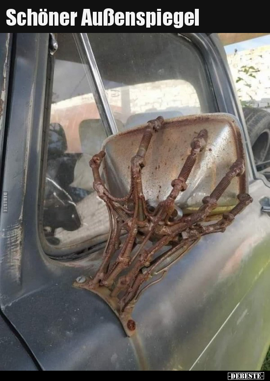 Schöner Außenspiegel..