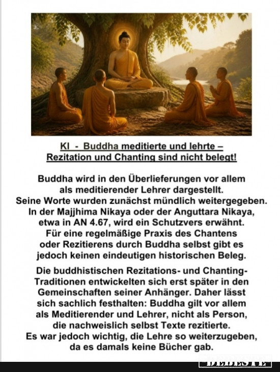 Buddha meditierte und lehrte - Lustige Bilder | DEBESTE.de