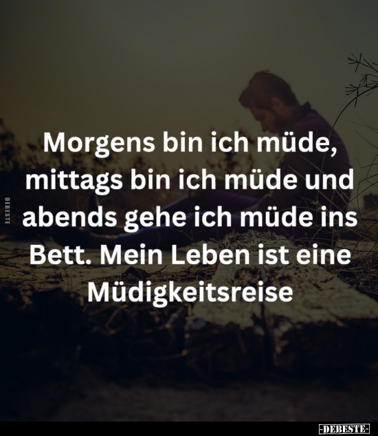 Morgens bin ich müde.. - Lustige Bilder | DEBESTE.de