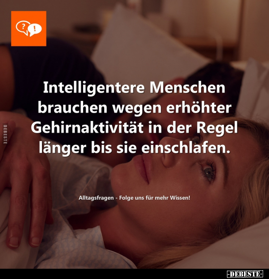 Intelligentere Menschen brauchen... - Lustige Bilder | DEBESTE.de