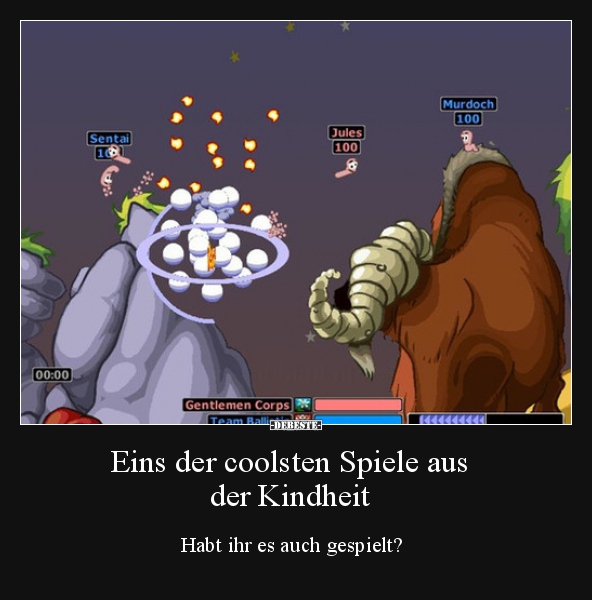 Eins der coolsten Spiele aus der Kindheit..