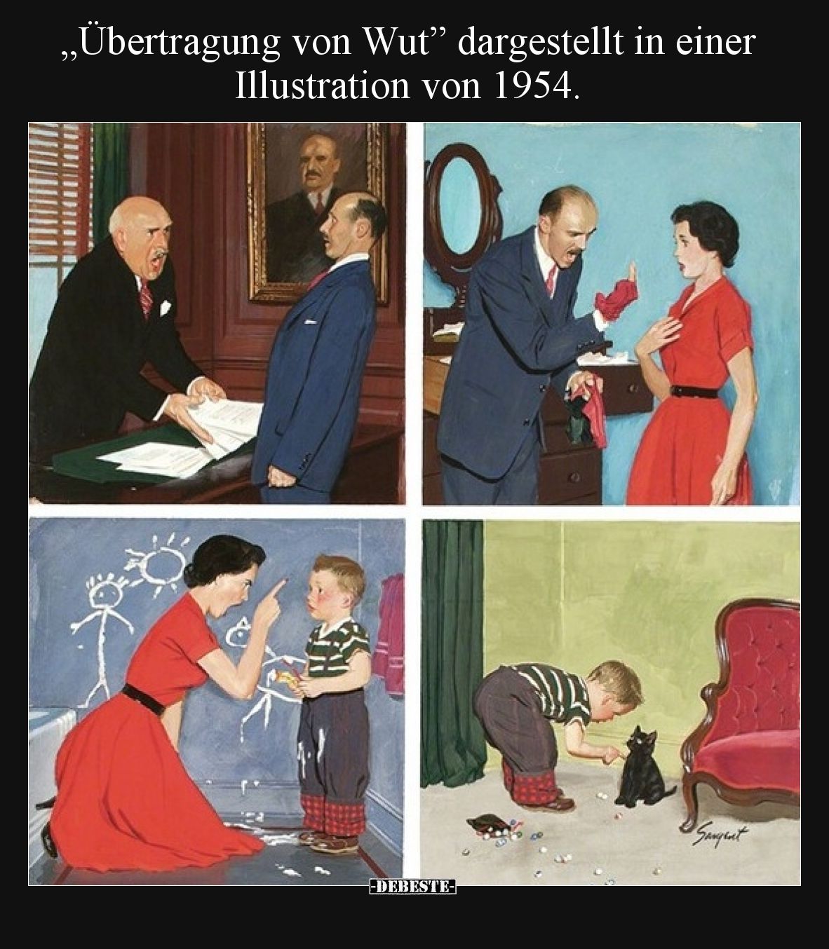 "Übertragung von Wut” dargestellt in einer Illustration von.." - Lustige Bilder | DEBESTE.de