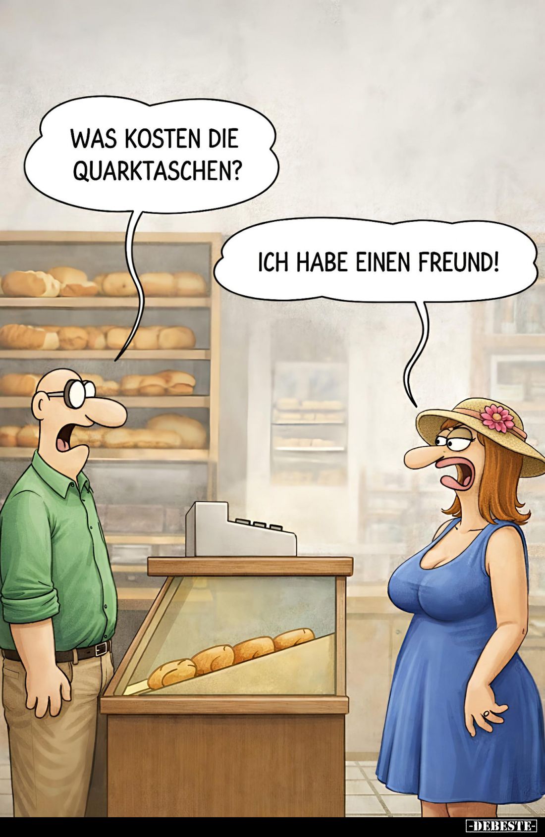 Was kosten die Quarktaschen?... - Lustige Bilder | DEBESTE.de