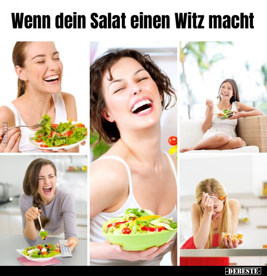 Wenn dein Salat einen Witz macht.. - Lustige Bilder | DEBESTE.de