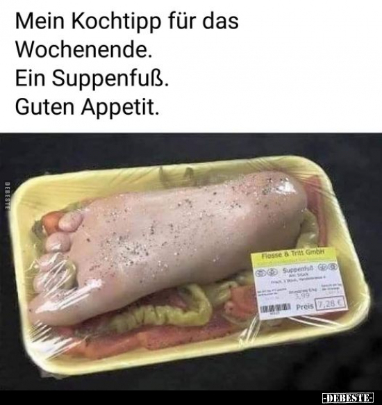 Mein Kochtipp für das Wochenende...