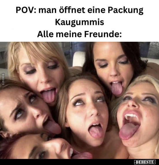 POV: man öffnet eine Packung Kaugummis.. - Lustige Bilder | DEBESTE.de