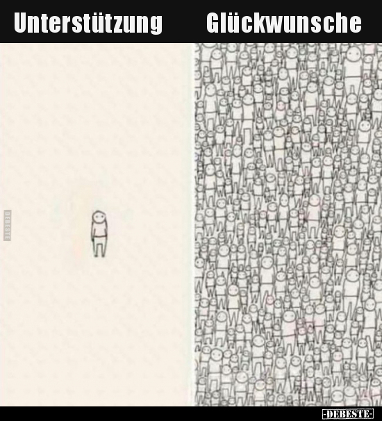 Unterstützung / Glückwunsche.. - Lustige Bilder | DEBESTE.de