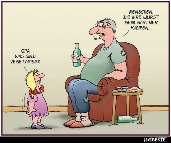 Papa, was sind Vegetarier?.. - Lustige Bilder | DEBESTE.de