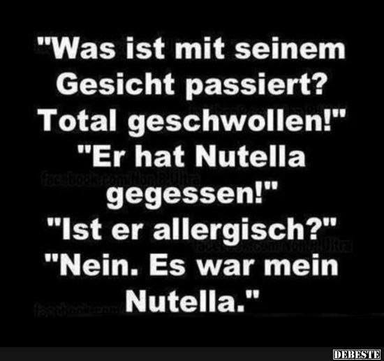 Was ist mit seinem Gesicht passiert?