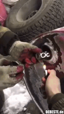 Wie man ein Fass repariert..