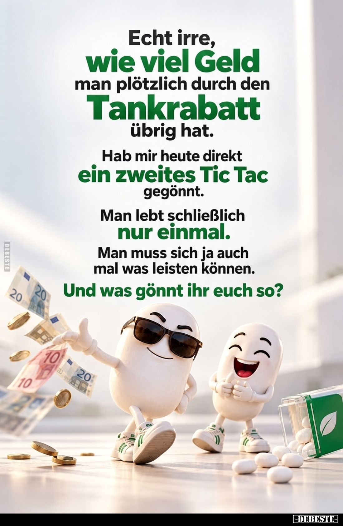 Echt irre, wie viel Geld man plötzlich... - Lustige Bilder | DEBESTE.de
