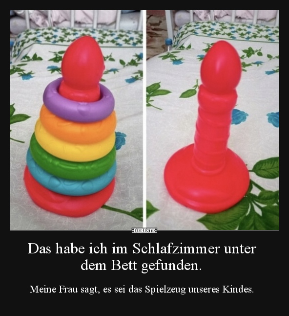 Das habe ich im Schlafzimmer unter dem Bett gefunden... - Lustige Bilder | DEBESTE.de
