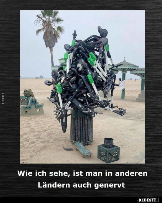 Wie ich sehe, ist man in anderen Ländern auch genervt.. - Lustige Bilder | DEBESTE.de