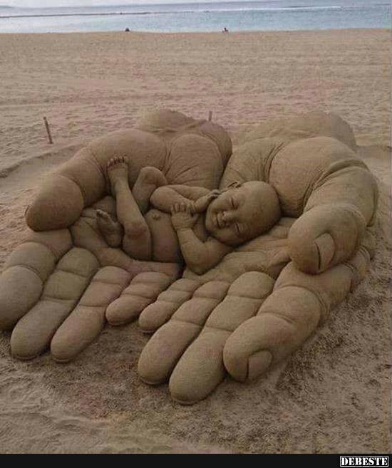 Sandkunst. - Lustige Bilder | DEBESTE.de