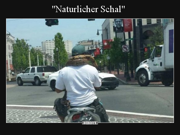 "Naturlicher Schal".. - Lustige Bilder | DEBESTE.de