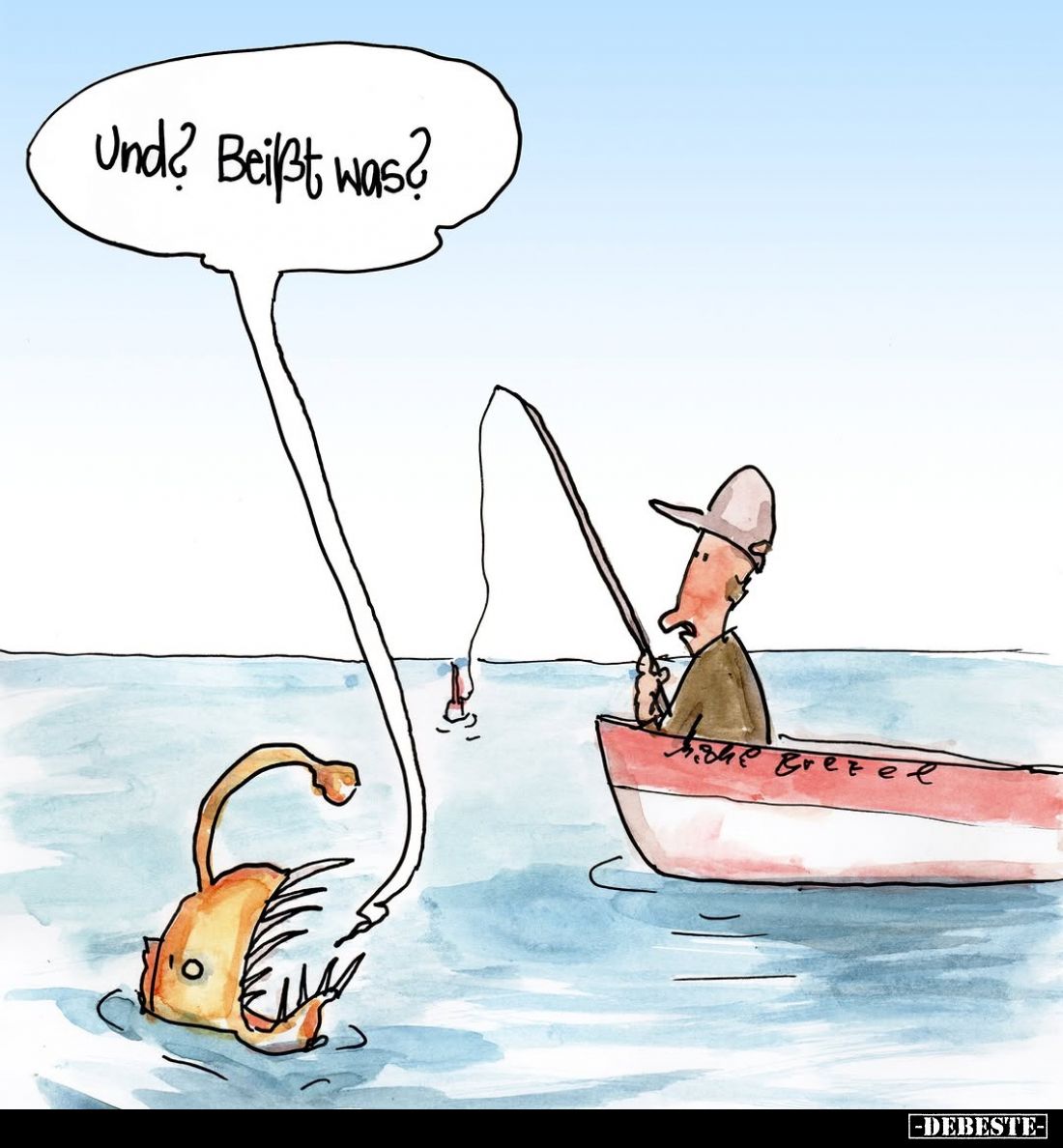 Und? Beißt was?