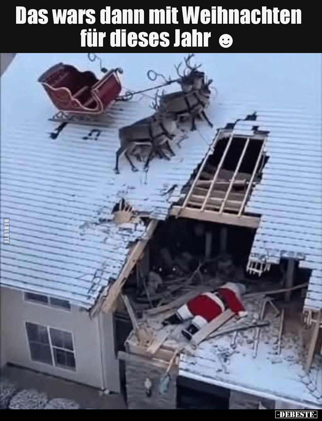 Das wars dann mit Weihnachten für dieses Jahr.