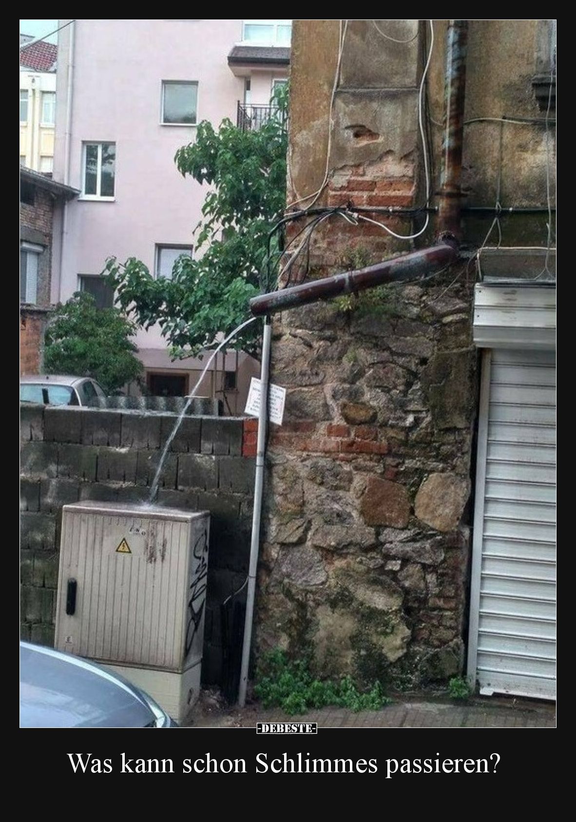 Was kann schon Schlimmes passieren?