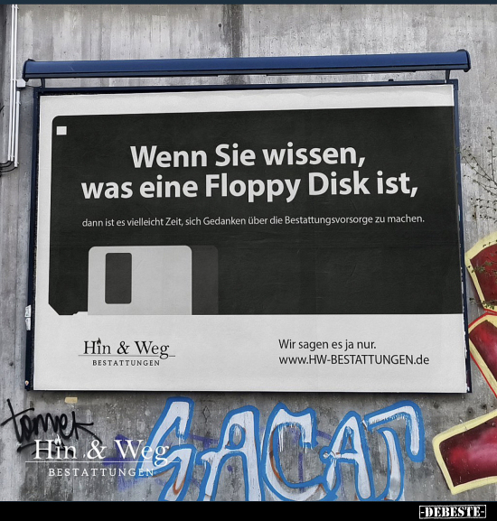 Wenn Sie wissen, was eine Floppy Disk ist, dann ist es.. - Lustige Bilder | DEBESTE.de