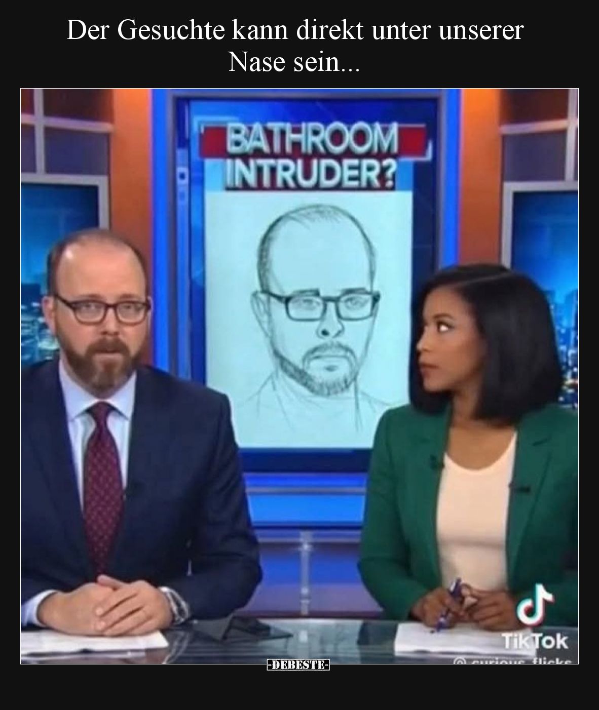 Der Gesuchte kann direkt unter unserer Nase sein... - Lustige Bilder | DEBESTE.de