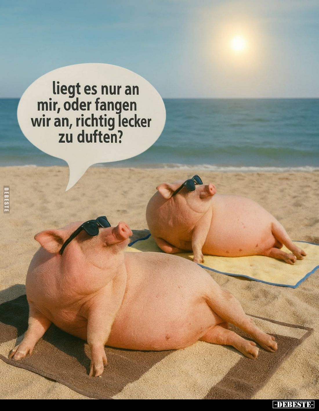 Liegt es nur an mir, oder fangen wir an, richtig lecker zu duften?