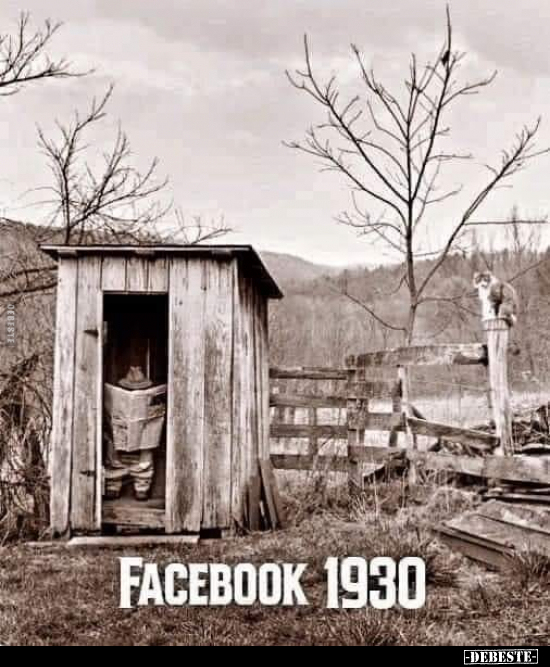 Facebook 1930.. - Lustige Bilder | DEBESTE.de