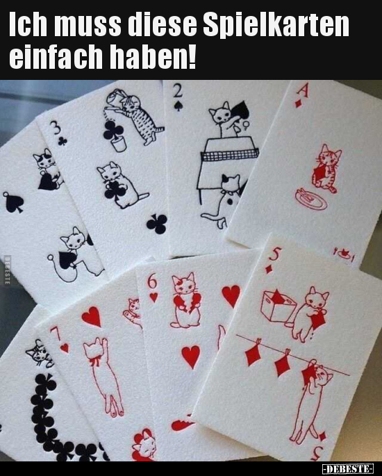Ich muss diese Spielkarten einfach haben!.. - Lustige Bilder | DEBESTE.de