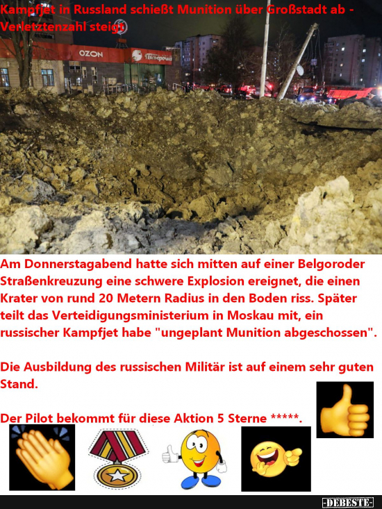 Putins Supermilitärs bombardieren die jetzt eigene Bevölkerung !!! - Lustige Bilder | DEBESTE.de