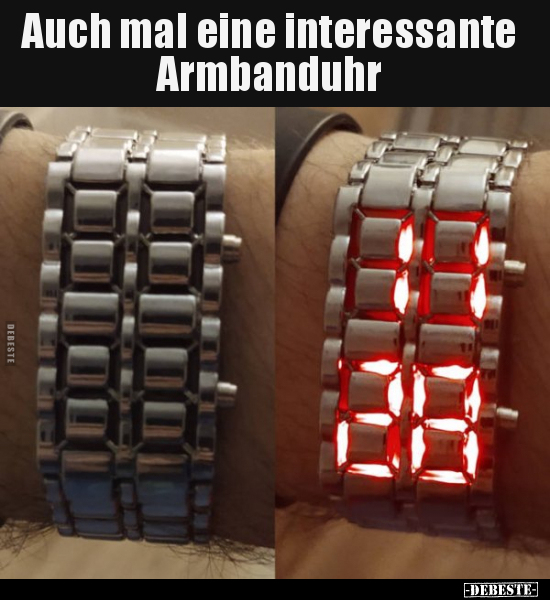 Auch mal eine interessante Armbanduhr.. - Lustige Bilder | DEBESTE.de