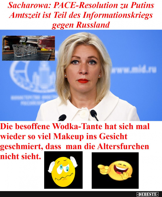 Putin lässt seine Wodkaflasche wieder mal lallen! - Lustige Bilder | DEBESTE.de