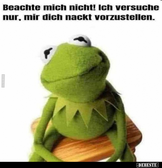 Beachte mich nicht! Ich versuche nur, mir dich nackt.. - Lustige Bilder | DEBESTE.de