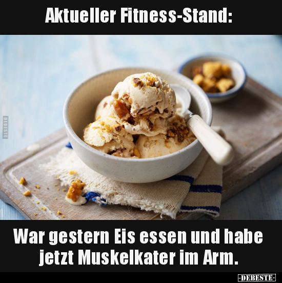 Aktueller Fitness-Stand.. - Lustige Bilder | DEBESTE.de