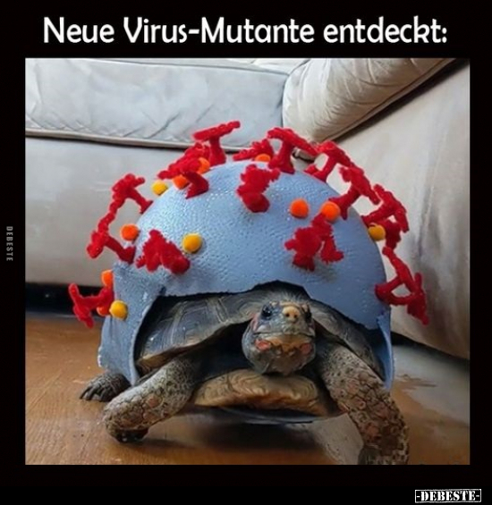Neue Virus-Mutante entdeckt.. - Lustige Bilder | DEBESTE.de