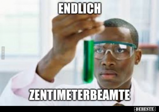 Endlich... Zentimeterbeamte... - Lustige Bilder | DEBESTE.de