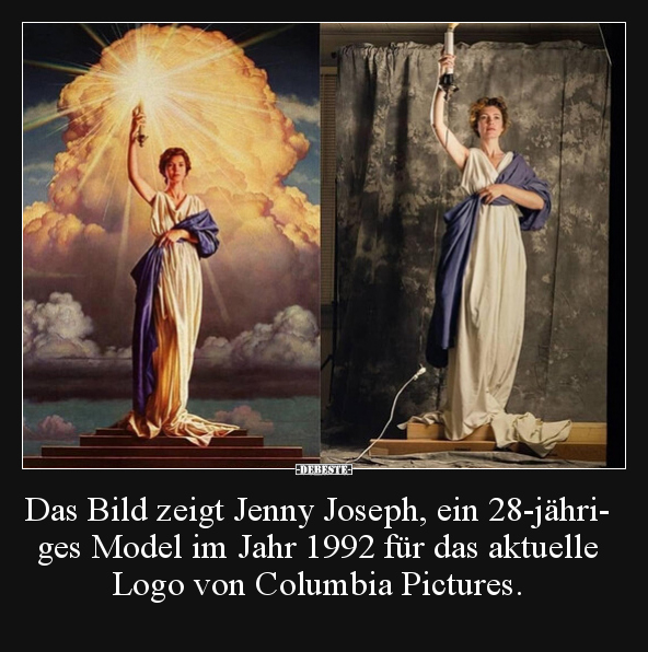 Das Bild zeigt Jenny Joseph, ein 28-jähriges Model im Jahr.. - Lustige Bilder | DEBESTE.de