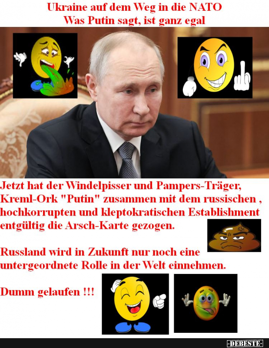 Putin und sein grlßter Fehler - Lustige Bilder | DEBESTE.de