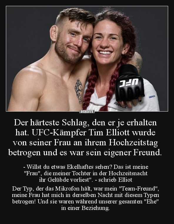 Der härteste Schlag, den er je erhalten hat. UFC-Kämpfer.. - Lustige Bilder | DEBESTE.de
