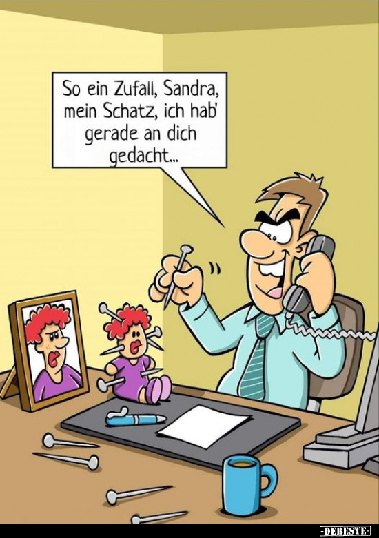 So ein Zufall, Sandra, mein Schatz.. - Lustige Bilder | DEBESTE.de