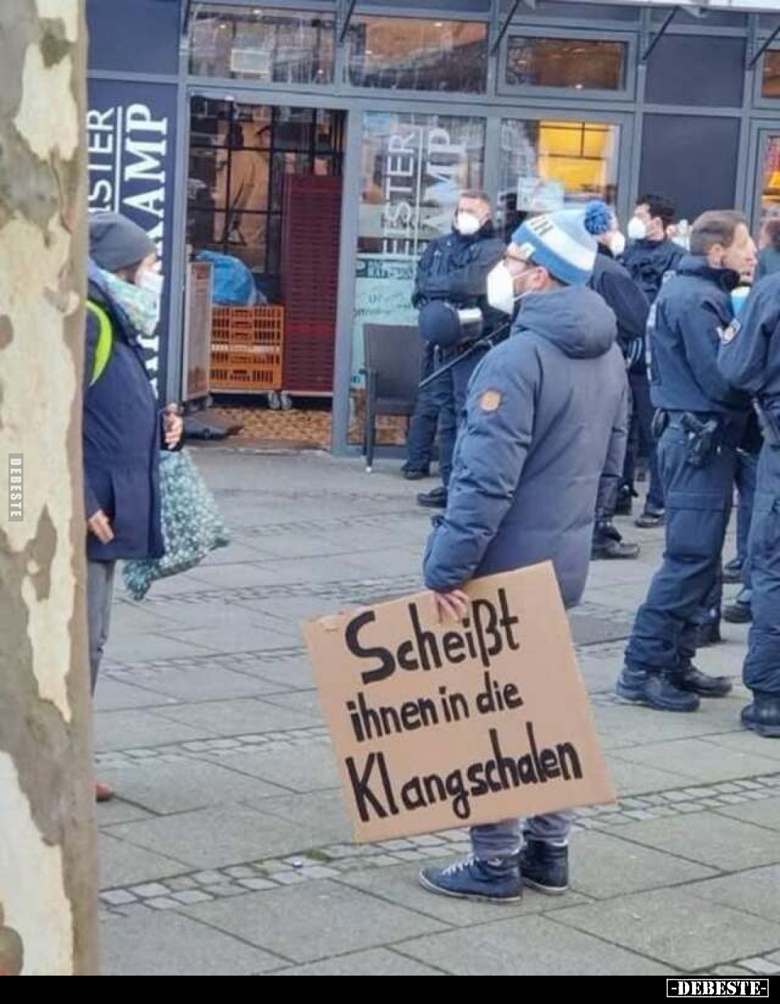 Scheißt ihnen in die Klangschalen