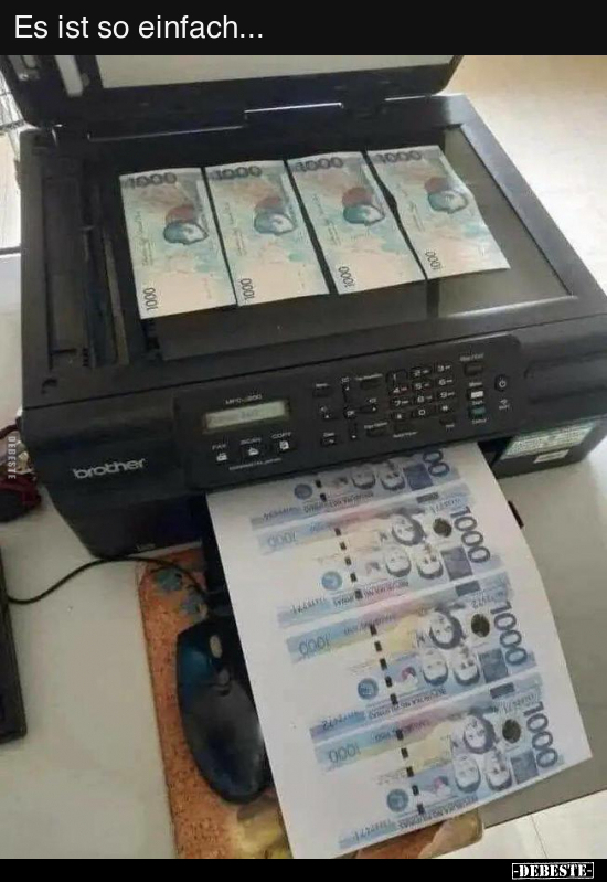 Es ist so einfach...