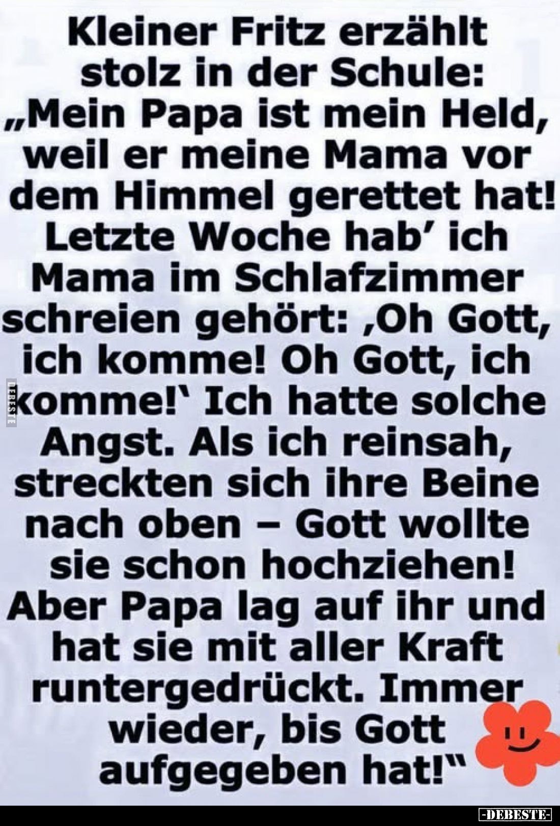 Kleiner Fritz erzählt stolz in der Schule.. - Lustige Bilder | DEBESTE.de