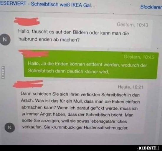 Hallo, täuscht es auf den Bildern oder kann man die..