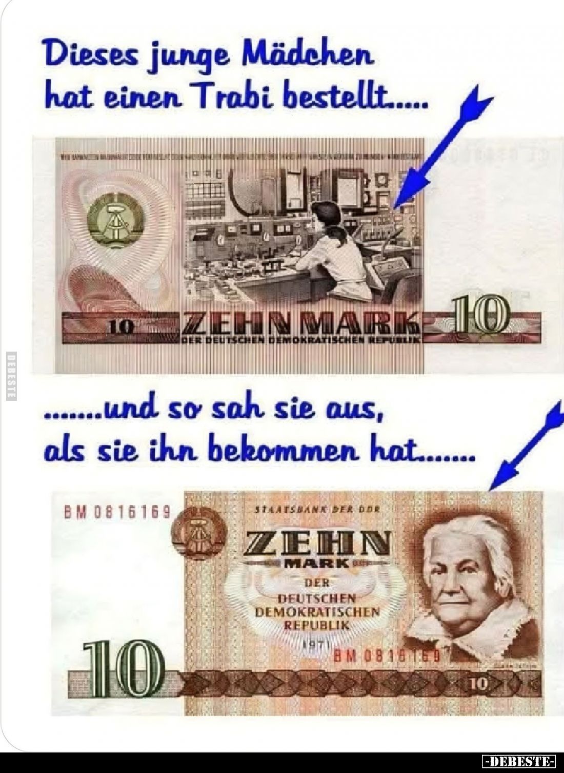 Dieses junge Mädchen hat einen Trabi bestellt....  - Lustige Bilder | DEBESTE.de